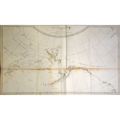 Lot 520 - Benard, Carte de la Cote N.O. de M'Amerique ... 1778-79, and other maps and plans.