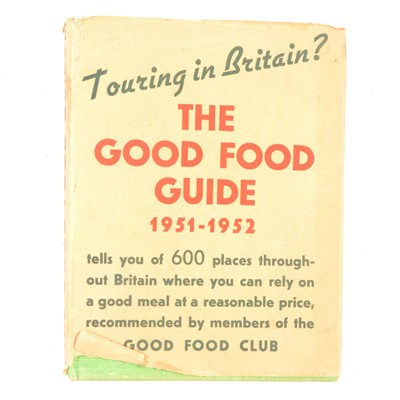 Lot 141A - Raymond Postgate, The Good Food Guide 1951-1952