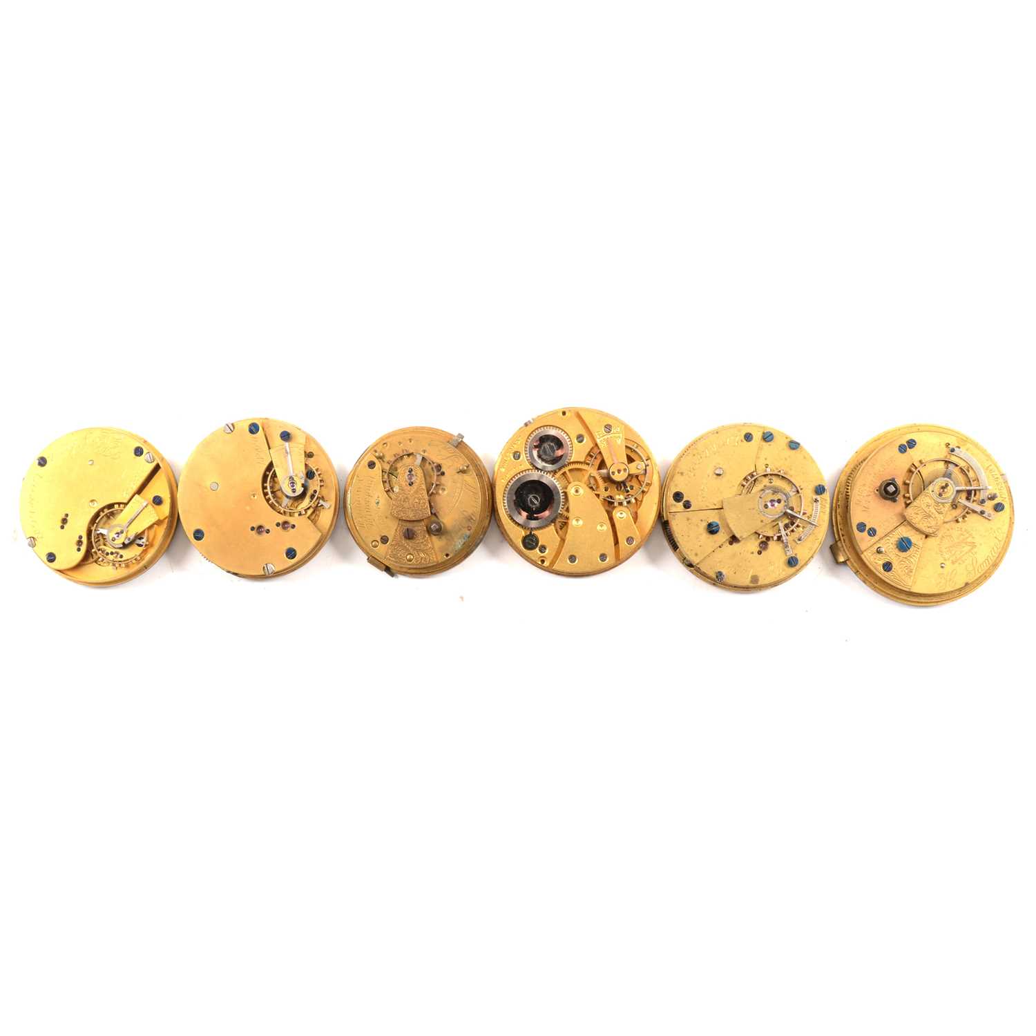 Lot 153 - Twenty various pocket watch movements.