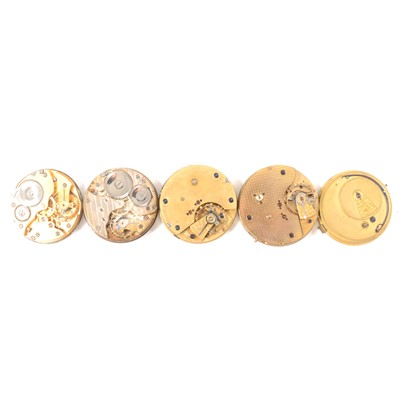 Lot 172 - Quantity of pocket watch movements, all as found.