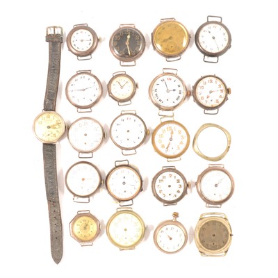 Lot 248 - Quantity of trench watches