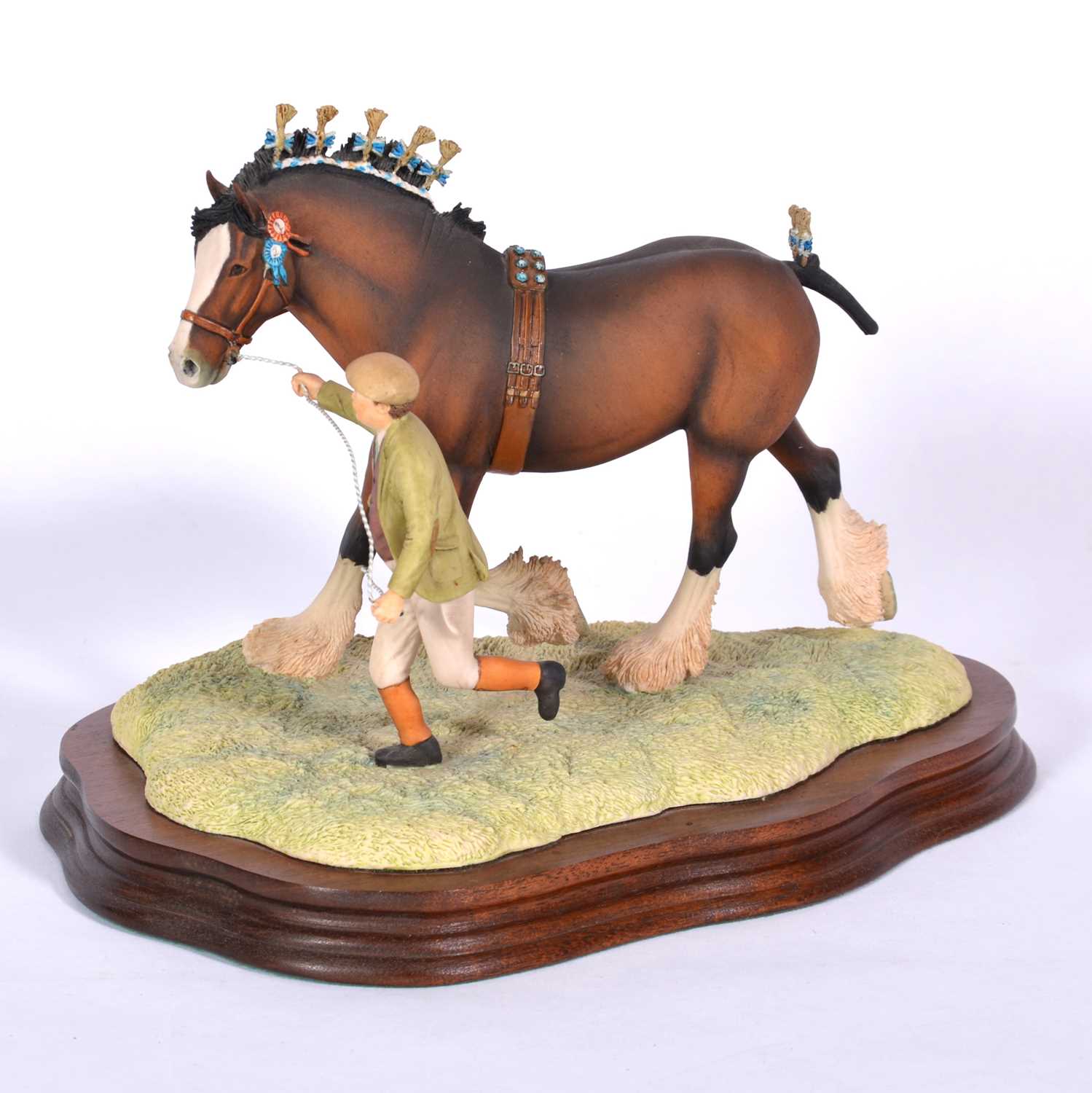 Lot 18 - Border Fine Arts model, Show Day at Darrowby, EG1A, length 23cm.