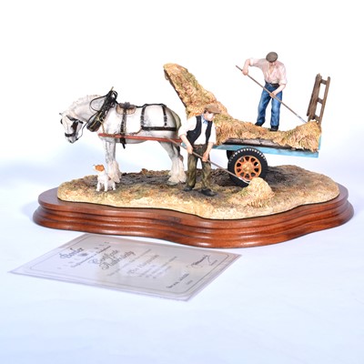 Lot 6 - Border Fine Arts model, The Haywain, limited edition 941/1500