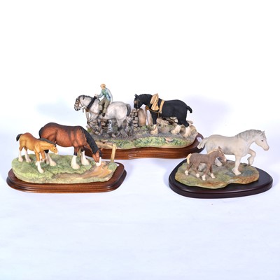 Lot 28 - Two Border Fine Arts model, and an Arista Design model