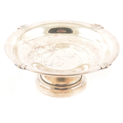 Lot 160 - Art Deco style silver comport, Birmingham 1945