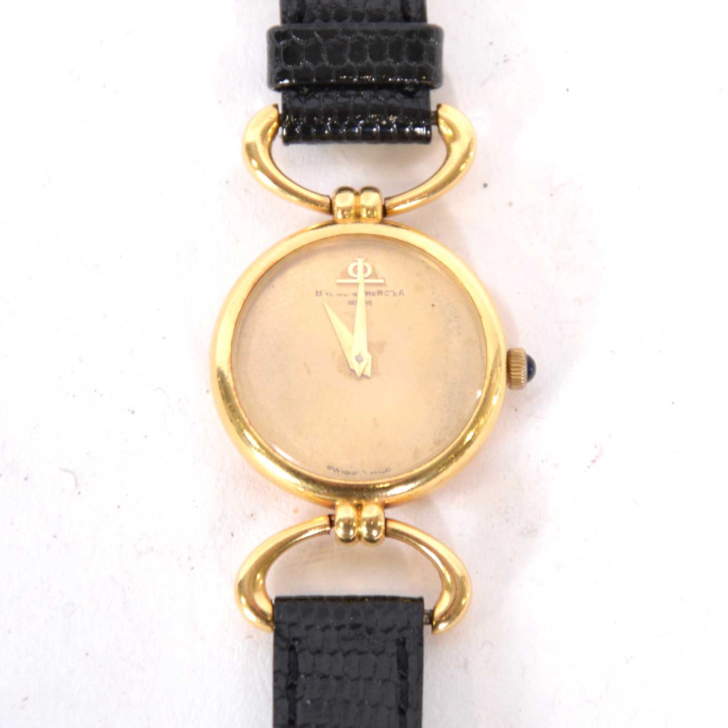 Lot 248 - Baume & Mercier -  a lady's Geneve 18 carat gold lady's wristwatch