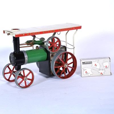 Lot 123 - Mamod live steam tractor engine TE1A