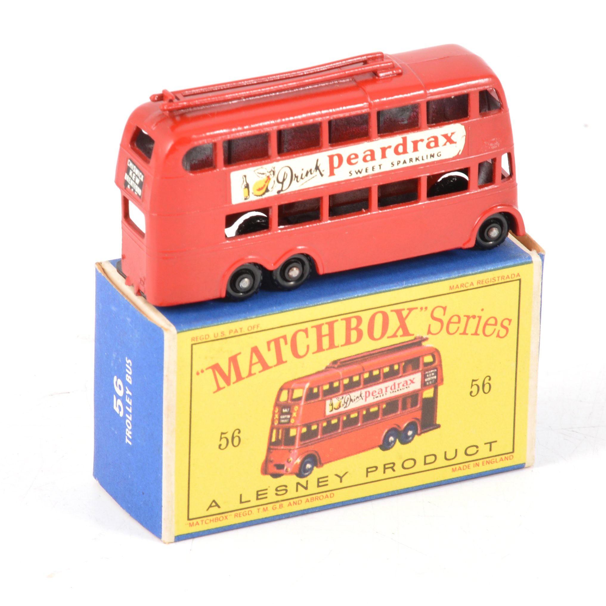 Matchbox, Trolley Bus, De Cast Model, Number 56a - Etsy