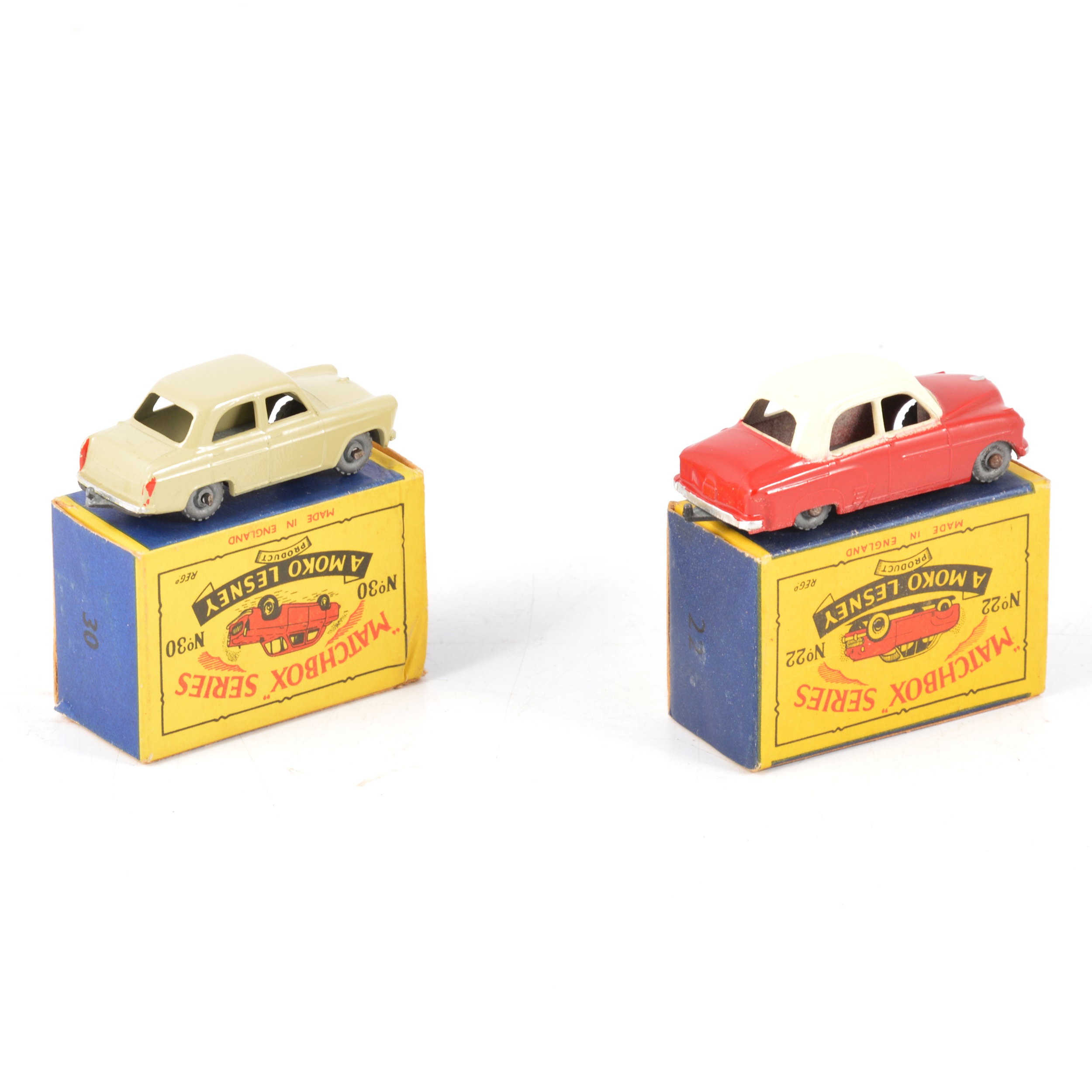 Lot 1090 - Matchbox Series models no.30 Ford Prefect