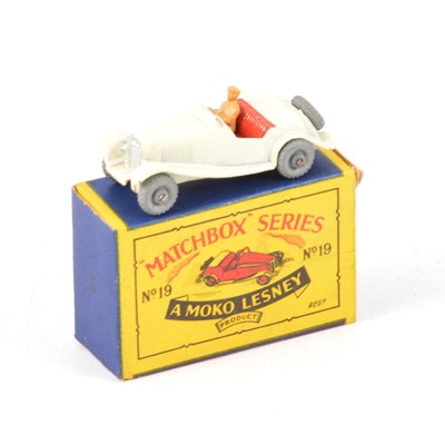 Lot 1092 - Matchbox Superfast die-cast model, no.19 MG TD Sports car