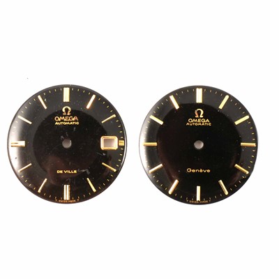 Lot 420 - Two Omega De Ville watch dials