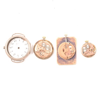 Lot 355 - Small quantity of Omega ladies watch movements