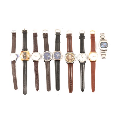 Lot 397 - Small quantity of electric and other wristwatches