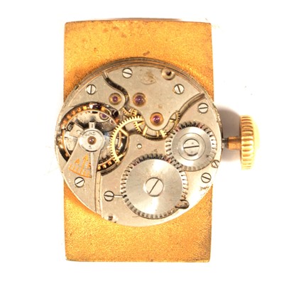 Lot 284 - International Watch Co. movement with dial