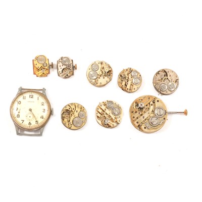 Lot 306 - Quantity of wristwatch and other movements