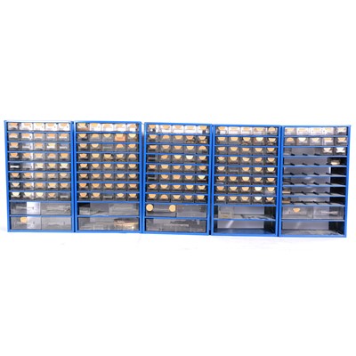 Lot 471 - Five sets of drawers