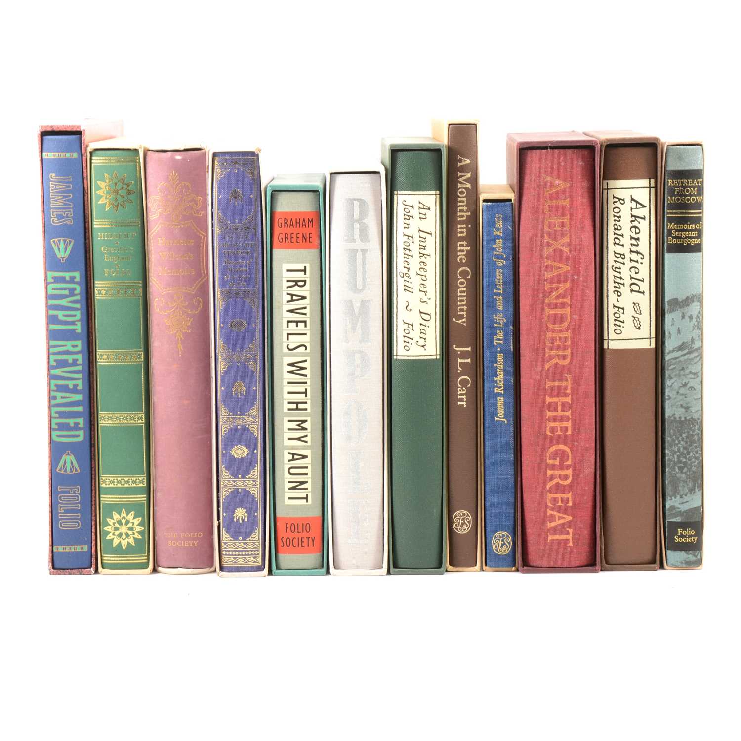 The Folio Society, a small library of books