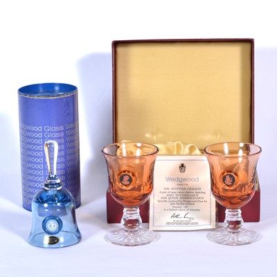 Lot 25 - Three limited edition pieces for Wedgwood Glass