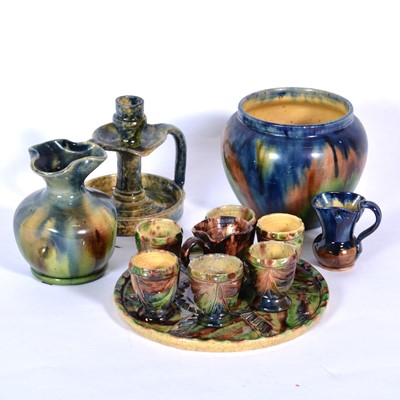 Lot 54 - Small quantity of Bruges pottery wares