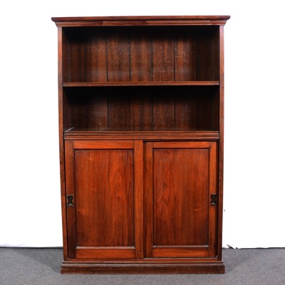 Lot 580 - Victorian walnut bookcase