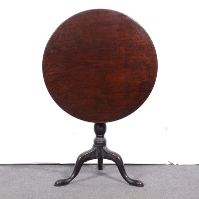 Lot 625 - George III mahogany tripod table