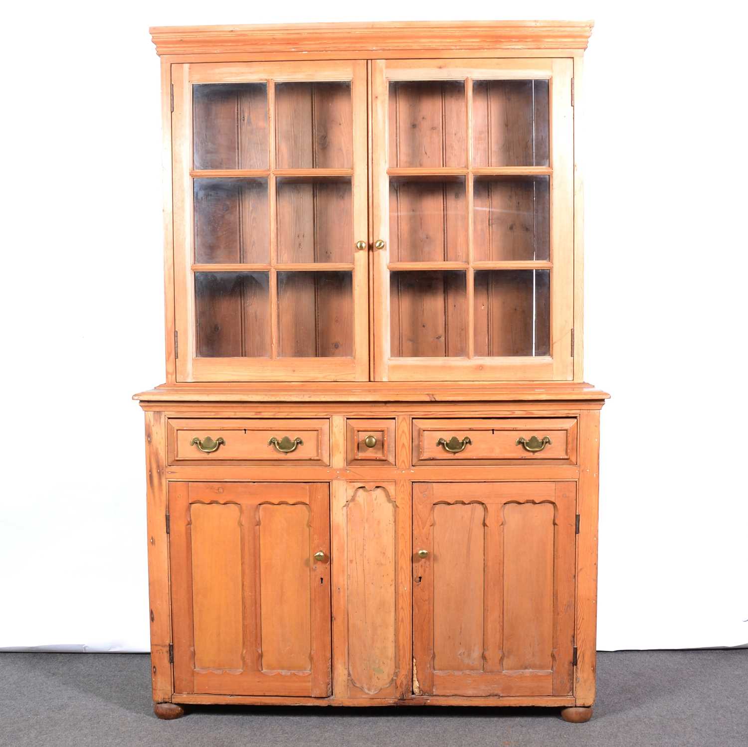 Lot 543 - Pine pantry cupboard