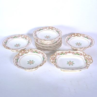 Lot 76 - Copeland dessert service, 19th century