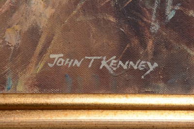 Lot 179 - John Theodore Kenney, Fox in woodland