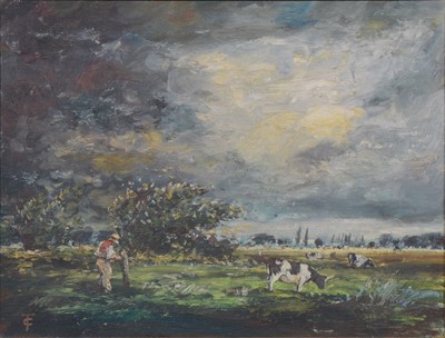 Lot 483 - Cecil John Thornton, Langley Marshes, Norfolk