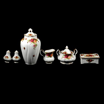 Lot 96 - Royal Albert Old Country Roses part dinner and tea service.