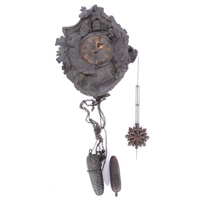 Lot 487 - Black Forest wall cuckoo clock