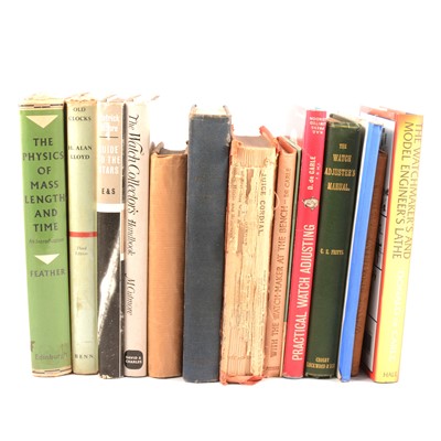 Lot 511 - Small library of books, watch and clock related.