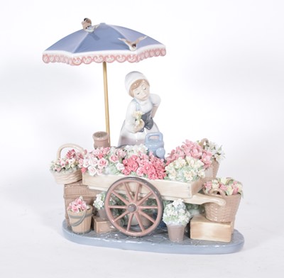 Lot 8 - Lladro, 'Flowers of the Season' group