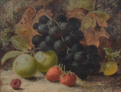 Lot 174 - Oliver Clare, Still life of fruit, a pair