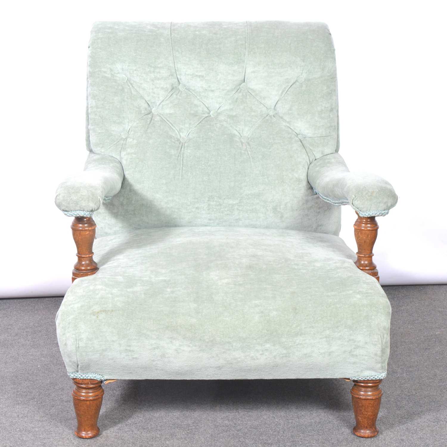 Lot 449 - Edwardian armchair