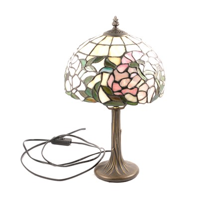 Lot 82 - Modern Tiffany style table lamp