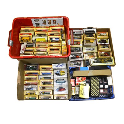 Lot 1198 - Two boxes of Lledo Models of Days Gone and Matchbox Models of Yesteryear die cast model vehicles