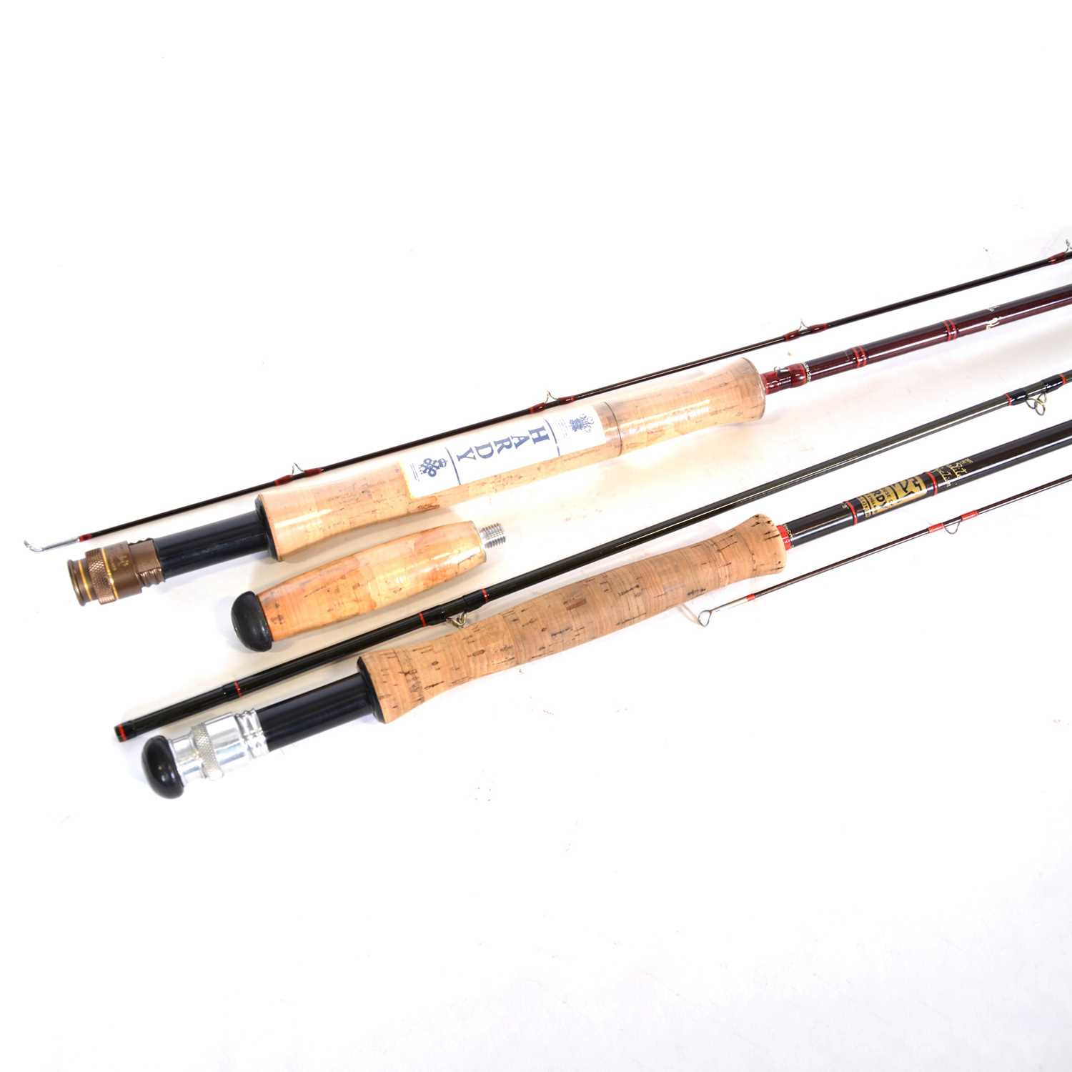 Lot 160 House of Hardy, two carbon fibre fly fishing