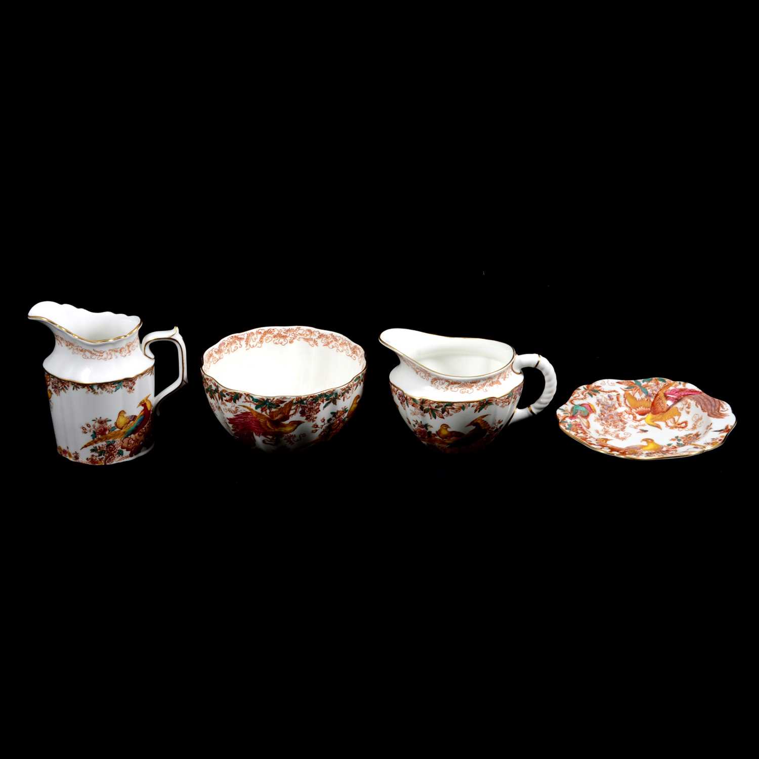 Lot 95 - A matched Royal Crown Derby, Old Avesbury pattern tea service