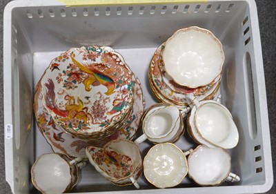 Lot 95 - A matched Royal Crown Derby, Old Avesbury pattern tea service