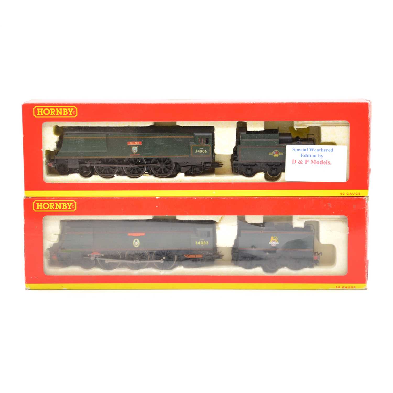 Lot 173 - Two Hornby OO gauge model railway steam locomotives with tenders