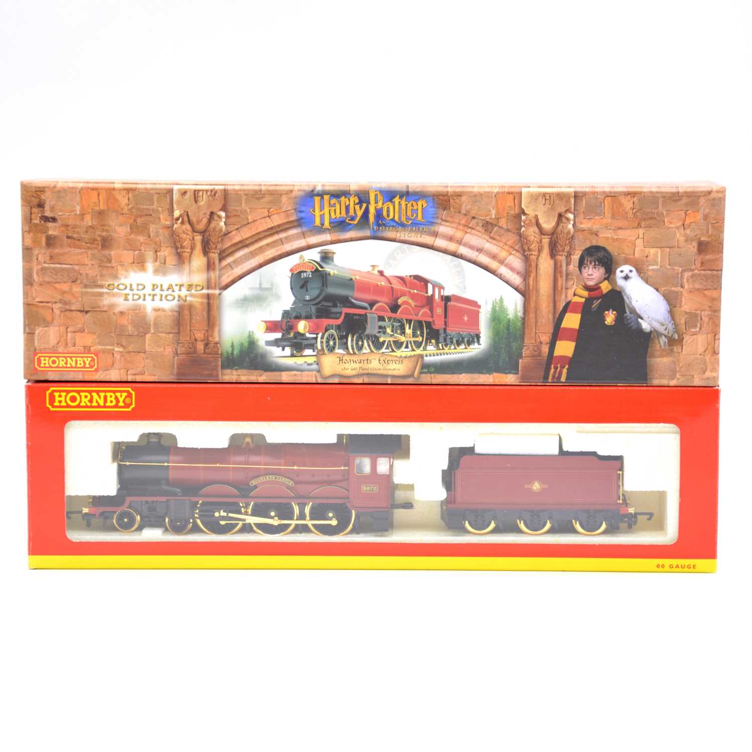 Lot 222 - Hornby OO gauge model railway train set 'Hogwarts Express'