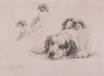 Lot 178 - After Maud Earl, Dogs, a pair