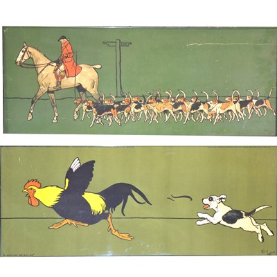 Lot 488 - Four colour hunting prints after Cecil Aldin