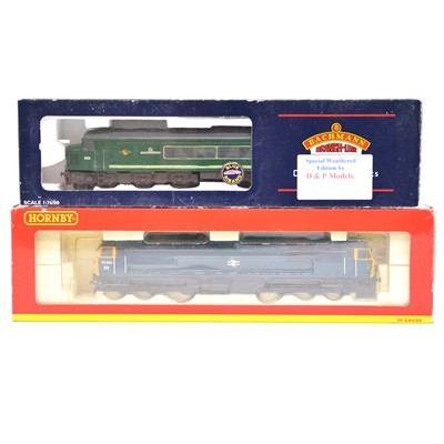 Lot 166 - Two Hornby and Bachmann OO gauge model railway diesel locomotives