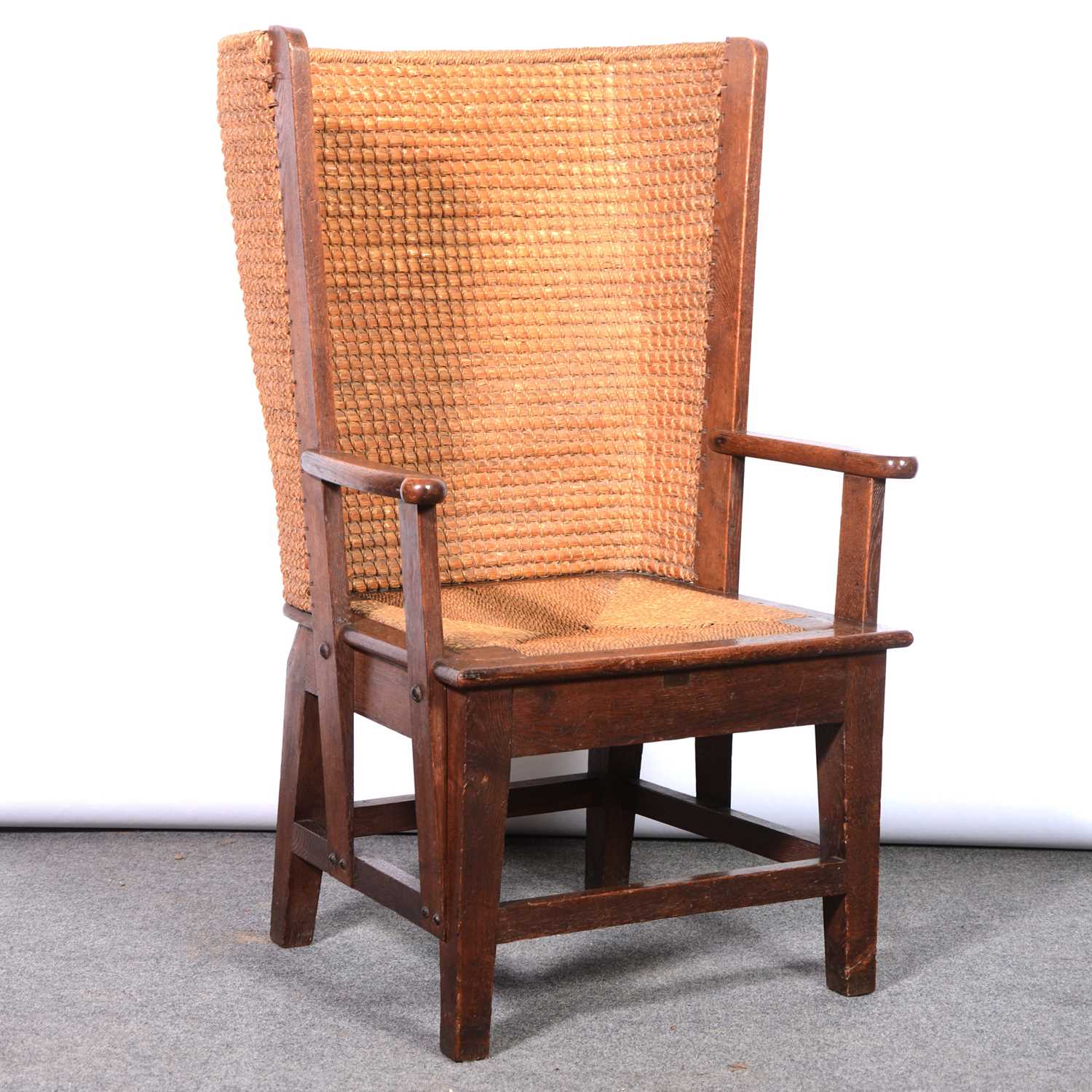 46 - David Munro Kirkness, an important Lady's Orkney chair, circa 1889
