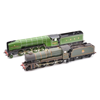 Lot 69 - Two Kit-built OO gauge model railway steam locomotives with tenders