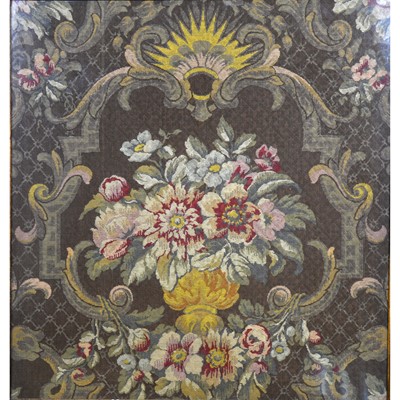 Lot 305 - Aubusson-type tapestry panel, probably 19th century