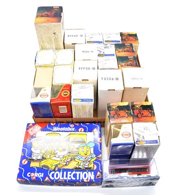 Lot 223 - Twenty-six Matchbox and Corgi modern die-cast model vehicles, boxed.