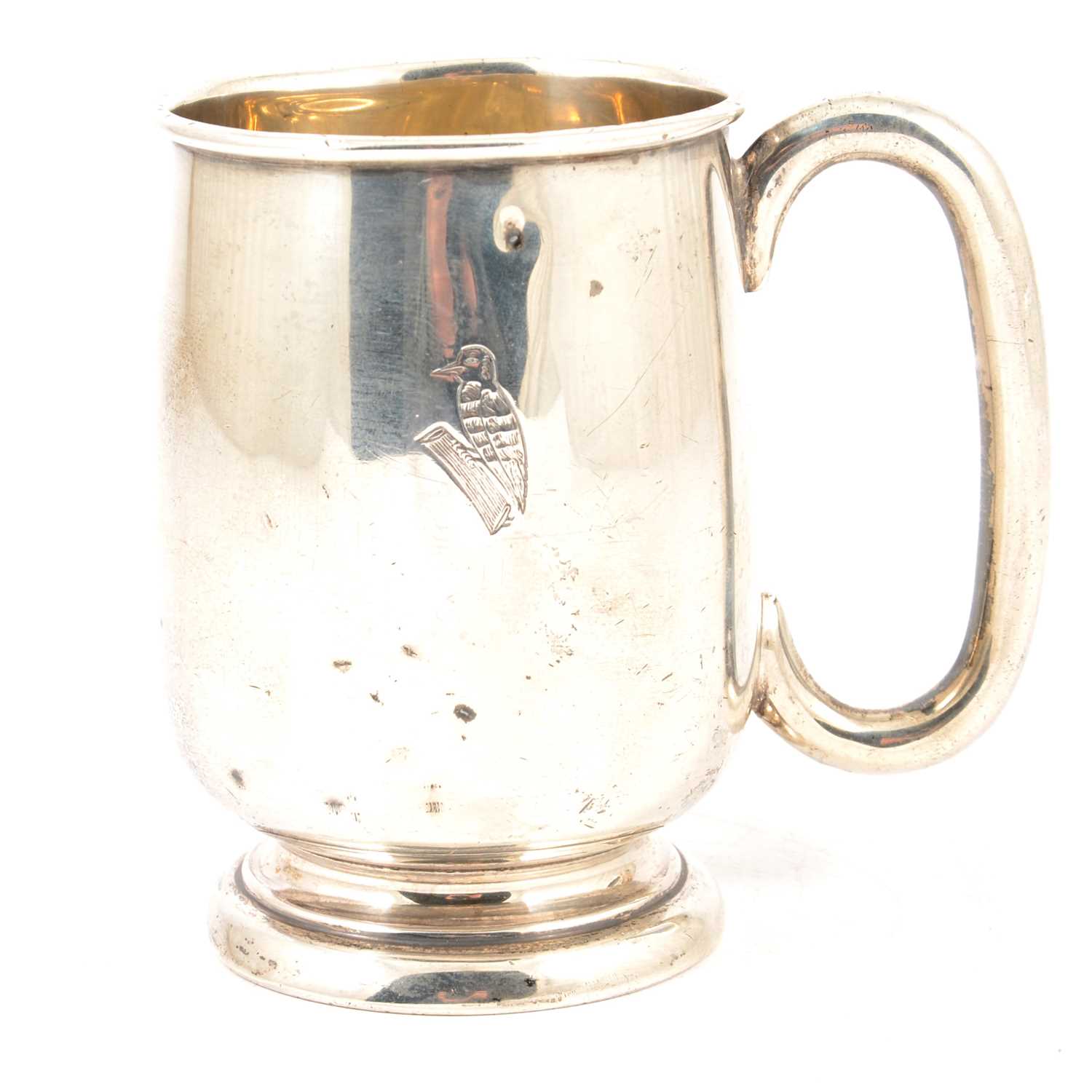 Lot 316 Small silver tankard, Viner's Ltd, Sheffield